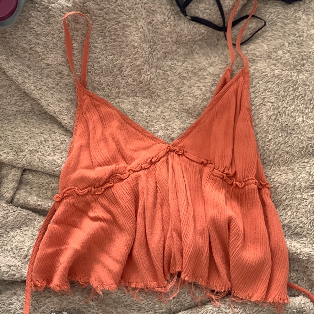 wild fable summery coral tank top